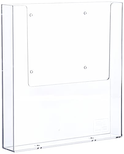 Helit H2350202 - Wandprospekthalter 'the help wall' 1/3 DIN A4, glasklar