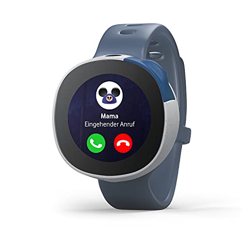 Neo, die Kinder Smartwatch mit Disney Motiven, Anrufen, Chats, Kamera, GPS-Standort und Aktivitäts-Tracker, personalisierbar mit Disney Charakteren, 24 Monate Vodafone Smart SIM ABO inklusive, Ocean