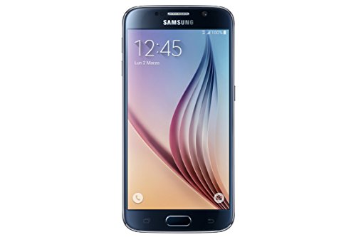 Samsung Galaxy S6 Smartphone simlockfrei, Android, Bildschirm 13 cm (5,1 Zoll), Kamera 16 MP, 32 GB, Quad Core 2,1 GHz, 3 GB RAM