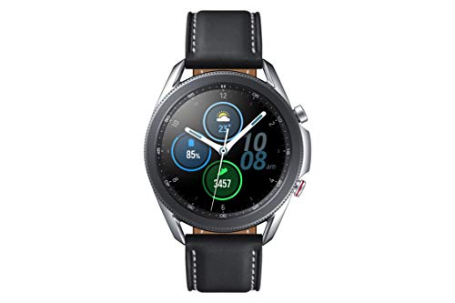 Samsung Galaxy Watch3 Smartwatch 45 mm I LTE I Smartwatch Farbe Silber I Stahl [Spanish Version]