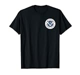 Homeland Security Patch Emblem TSA Veteran Work T-Shirt