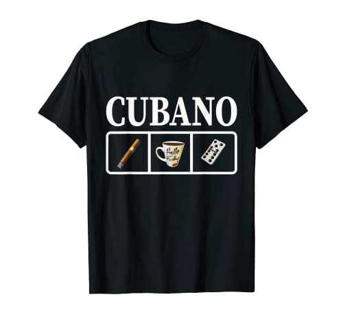 Kubanische Zigarre Cohiba Domino Kaffee Havanna Tee T-Shirt