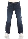 MUSTANG Herren Jeans Big Sur Regular Fit Jeanshose Hose Denim Stretch Baumwolle Schwarz Blau Denim Black Denim Blue w30-w40 (34W / 34L, Denim Blue (5000-982))