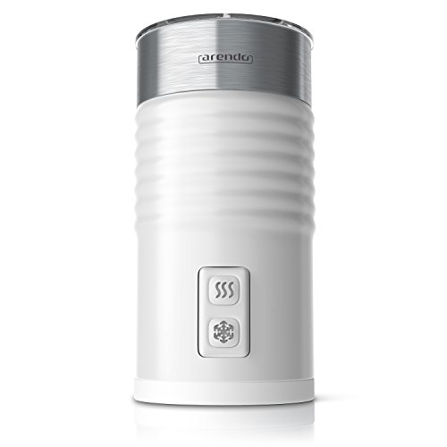 Arendo - Milchaufschäumer automatisch - Milk frother Modell Strix Controller - 2-Tasten für Warm- und Kaltaufschäumen - Überhitzungsschutz durch automatische Abschaltfunktion