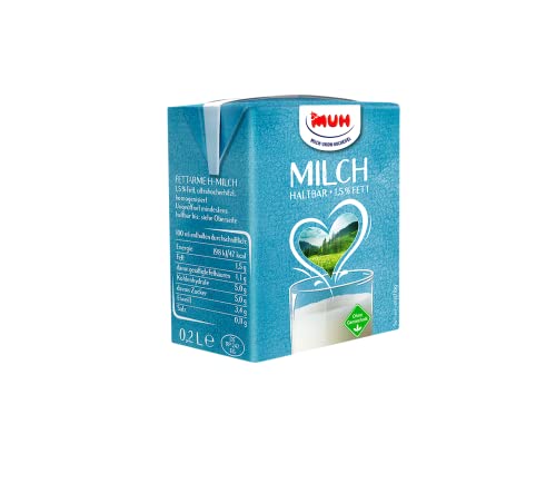 MUH H-Milch 1.5%, 27er Pack (27 x 200 ml)