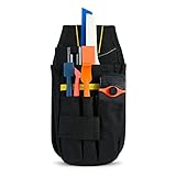 Ehdis Werkzeugtasche Werkzeughalter Werkzeug-Tasche Mini Werkzeug Tasche aus Leinwand Multi-Purpose Werkzeughalter Organizer Werkzeug Organizer (ohne Gürtel)