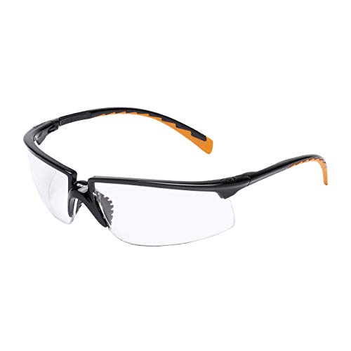 3M Solus Schutzbrille SOLCC1, klar – Arbeitsschutzbrille für leichte Reparaturarbeiten – Anti-Kratz- & Anti-Beschlag-Beschichtung