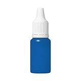 TFC Silikonfarbe I Farbpaste zum Einfärben von Silikon Kautschuk I in 33 Farben erhältlich I 50g, neon leuchthimmelblau