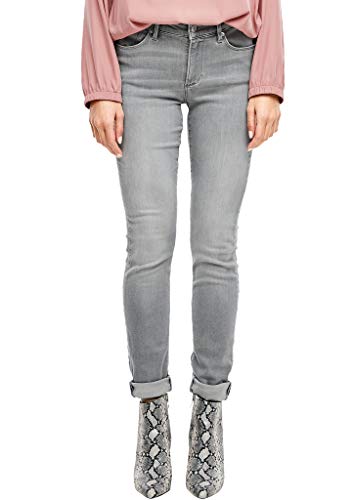 s.Oliver Damen Skinny: Skinny leg-Jeans light grey 44.30
