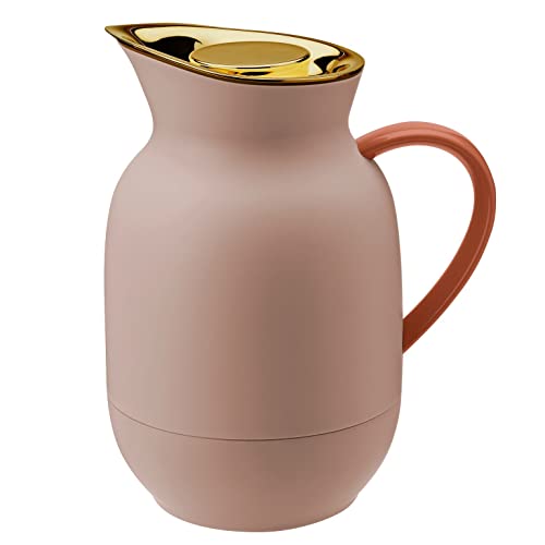Stelton Thermoskanne Amphora, Kunststoff, Farbe: Pfirsich, 1l