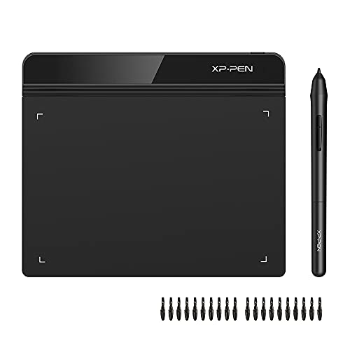 XP-PEN Star G640 Grafiktablett 6x4 Zoll Zeichentablett OSU! Pad mit batterielosem Stift 20 Ersatzminen
