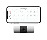 AliveCor KardiaMobile 6L - Smartphone-kompatibles mobiles EKG-System mit 6 Kanälen - erkennt Vorhofflimmern in nur 30 Sekunden - egal wann und wo