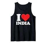 I love India Heart India Bharat Tank Top