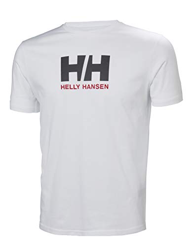 Helly Hansen Herren LOGO TSHIRT, Weiß (White), XXX-Large