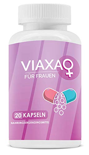 VIAXA für die Frau | 100% natürlich und frei von Chemie | HOCHDOSIERT | 20 Kapseln