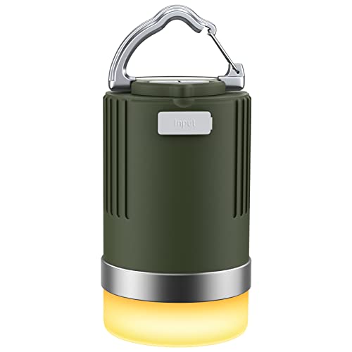 EMNT LED Campinglampe 15000mAh mit USB Aufladbar Camping Laterne Tragbar Wasserdicht Camping Licht mit Taschenlampe Funktion für Wandern Outdoor, Notfall