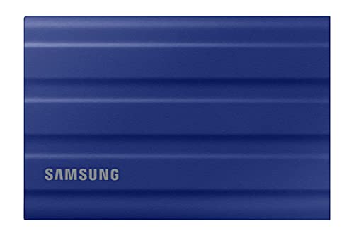 Samsung T7 Shield Portable SSD - 1 TB - USB 3.2 Gen.2 Externe SSD Blau (MU-PE1T0R/EU)