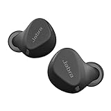 Jabra Elite 3 Active True Wireless Bluetooth-Ohrhörer für Sport mit aktiver Geräuschreduzierung (ANC), 4 integrierte Mikrofone für klare Anrufe, kleine ergonomische Tasse — Schwarz
