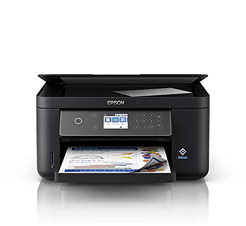 Epson Expression Home XP-5150 3-in-1 Tinten-Multifunktionsdrucker (DIN A4, Scanner, Kopierer, WiFi, Duplex, 6,1 cm Display, Einzelpatronen, 4 Farben), Amazon Dash Replenishment-fähig, schwarz