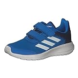 adidas Tensaur Run Shoes CF Sneaker, BLURUS/CWHITE/DKBLUE, 38 EU