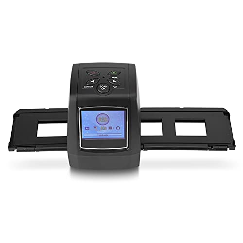VBESTLIFE Film Scanner, 2.36 Zoll TFT LCD Bildschirm und MP/10MP USB 135/35mm Scanner Negativfilm,Unterstützung SD/MMC-Karte für lokale Speicherung