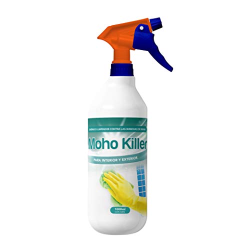 Anti-Schimmel-Spray | Schimmelpilzreiniger-Spray 1L. Perfekt für die Reinigung von Wänden, Fliesen, Boden, allen Oberflächen. Anti-Schimmel-Spray für Bad, Küche, Wohnzimmer. Schimmelentferner 1L.