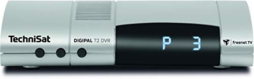 TechniSat Digipal T2/C DVR HDTV Kabelreceiver (mit Programmlistenmanager ISIPRO Kabel, AutoInstall, bereit für den Empfang von DVB-T2 HD, Camping, 12 Volt, DVRready) silber