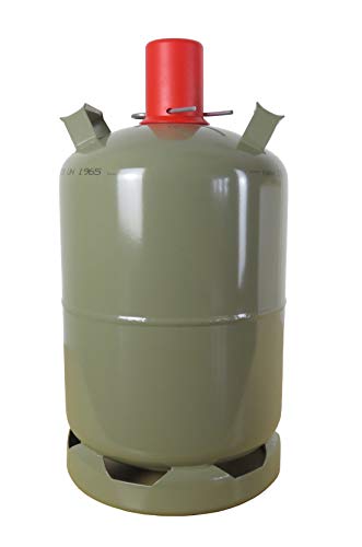 11 kg Gasflasche Propan-Gas für Camping, Gasgrill, Heizer, Brenner LEER