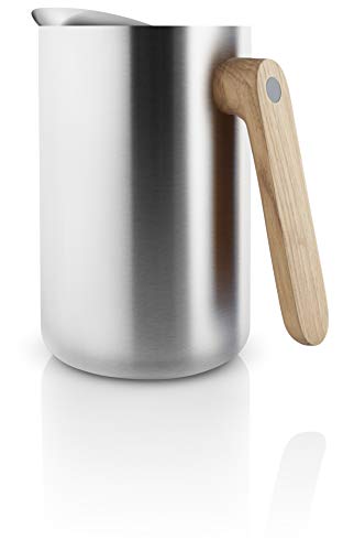 EVA SOLO | Isolierkanne 1,0l Nordic Kitchen Edelstahl | Der Vakuumstahleinsatz hält den Kaffee sehr Lange heiß | Nordic Isolierkannen und kaffeezubehör