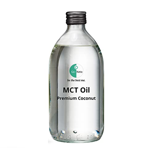 Go-Keto MCT Öl 500ml - MCT Keto ÖL C8/C10 aus Kokosöl palmölfrei, perfekt für eine Keto Diät, MCT Oil als idealer Keto Kaffee Creamer für Bulletproof Coffee oder Keto Shake, vegan, non GMO