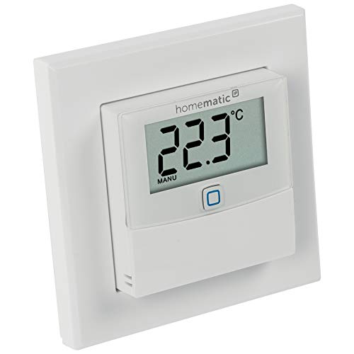 Homematic IP ELV ARR-Bausatz Temperatur/Luftfeuchtesensor mit Display HmIP-STHD