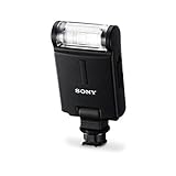 Sony HVL-F20M Kompaktblitz (Leitzahl 20 - 50mm Objektiv, ISO 100 für Multi-Interface Zubehörschuhsystem), Schwarz
