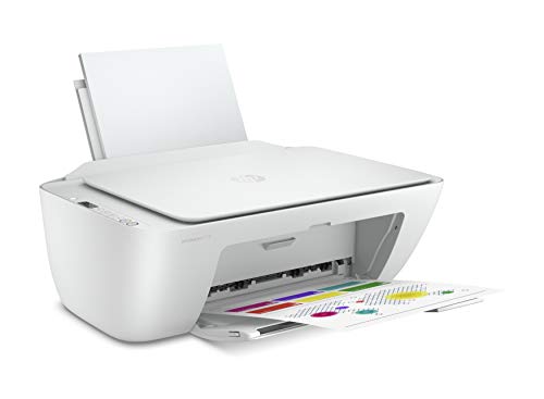 HP DeskJet 2710 (5AR83B) Multifunktions-Drucker, Drucken, Scannen, Kopieren, WLAN, A4, HP Smart, 6 Monate von HP Instant Ink im Preis inbegriffen, weiß