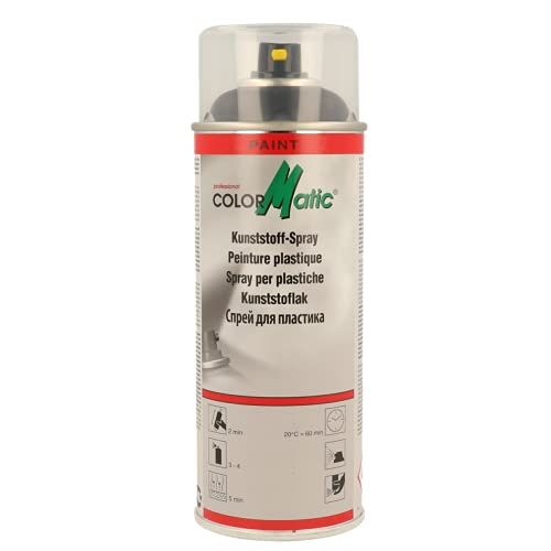 ColorMatic 856600 Kunststoff-Spray schwarz seidenmatt 400 ml