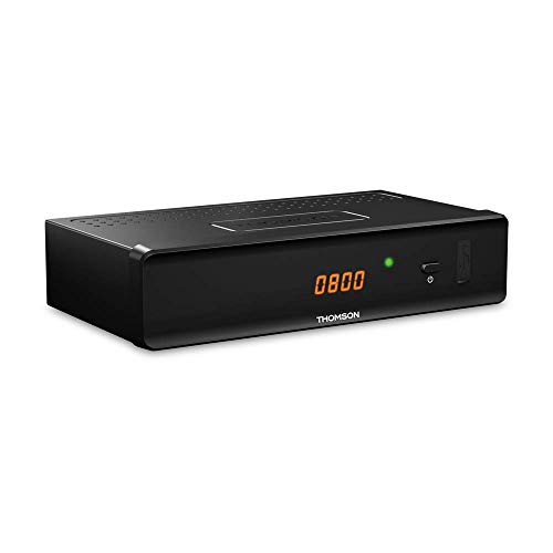 THOMSON THC301 HD Receiver für digitales Kabelfernsehen DVB-C Full HD (HDTV, HDMI, SCART, USB, Mediaplayer) schwarz, 3 Jahre Garantie