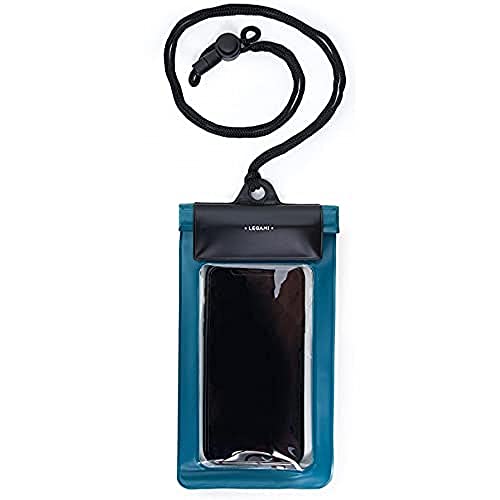 LEGAMI Waterproof Smartphone Pouch - Petrol Blue