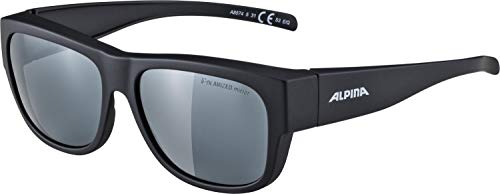 ALPINA Unisex - Erwachsene, OVERVIEW II Q Sonnenbrille, black matt, One Size