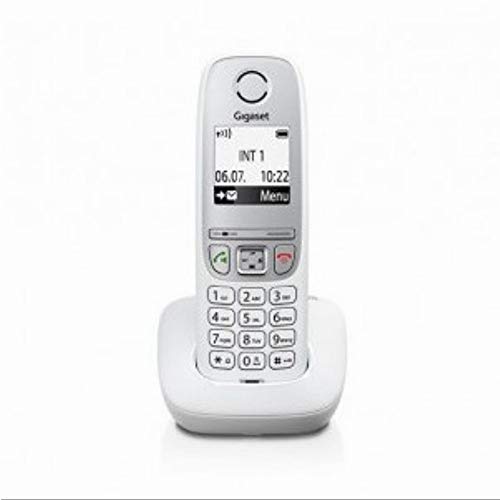 Gigaset A415 Schnurloses Telefon ohne Anrufbeantworter (DECT Telefon mit Freisprechfunktion, Grafik Display und leichter Bedienung) weiß