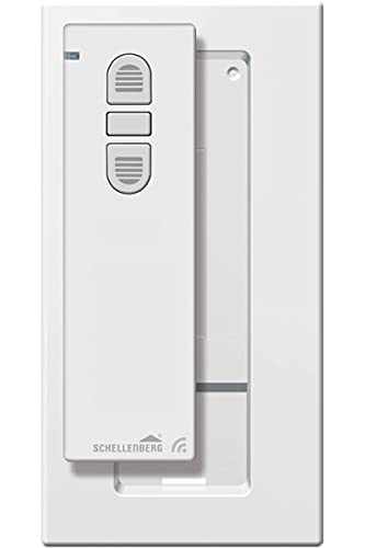 Schellenberg 20015 Smart Home Funk Handsender 1-Kanal, 868,4 MHz, Weiß, Fernbedienung für Licht, Steckdose, Rolladensteuerung