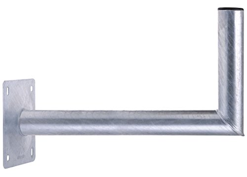 DUR-line WHSF 45cm - Stahl Wandhalter feuerverzinkt - SAT Wandhalterung für Satellitenschüssel