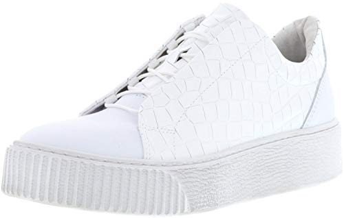 ONLINE SHOES Damen Sneaker Plateau weiß, Größe:41, Farbe:Weiß