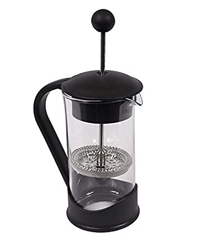 Clever Chef - French Press - Kaffeebereiter mit ausgezeichneter Filtration für maximalen Geschmack - perfekt für den Morgenkaffee - klein - 2 Tassen (12 FL oz/0,4 Liter) - Schwarz