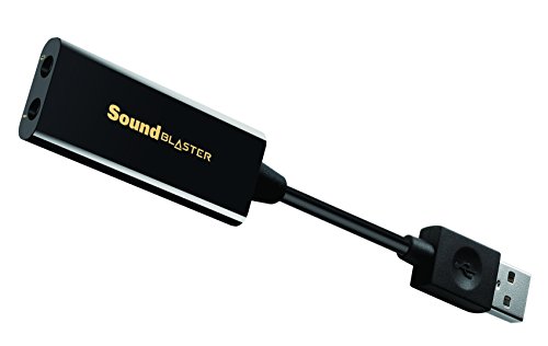 Creative Sound Blaster Play!3 - USB-DAC-Verstärker und externe Soundkarte, schwarz