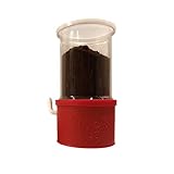 Kanguru la coperta con le maniche Prontocaffè Container zur Aufbewahrung von Kaffee, Kunststoff, rot, 13 x 11 x 20 cm