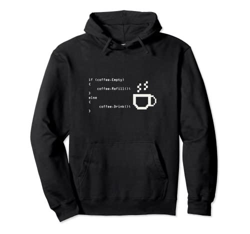 Kaffee Codes Coding Lustig Programmierer Geek Webentwickler Pullover Hoodie
