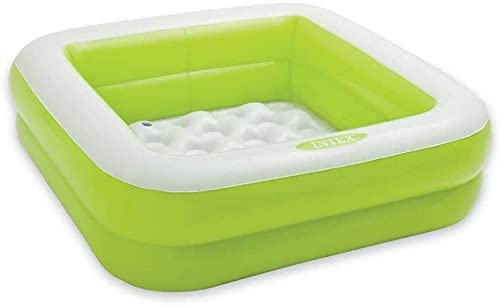 Intex Babypool Play Box Pool, Farblich Sortiert, 86 x 86 x 25 cm, Sortierte Farben (Grün)