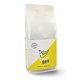 Cold Bro Arabica Röstkaffee Kaffeemischung 500g I 100% Fairtrade & Bio Kaffee I Schonend gerösteter Bohnenkaffee mit nussiger, schokoladiger Note I Kaffeebohnen für Cold Brew & heiße Kaffeespezialität