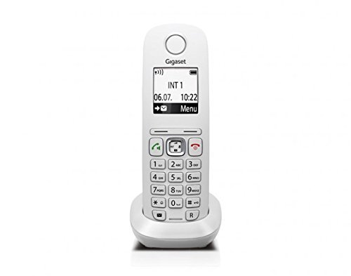 Gigaset A540 CAT Telefon, Schnurlostelefon / Mobilteil, Grafikdisplay, Dect-Telefon, Router, CAT-iq, Freisprechen, VoiP Telefon, weiß
