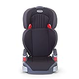 Graco Junior Maxi Kindersitz 15-36 kg, Kindersitzgruppe 2/3, Kindersitzerhöhung, 4 bis 12 Jahre, Armlehnen und Kopfstütze höhenverstellbar, leicht, mit Getränkehalter, 1 Stück (1er Pack), schwarz