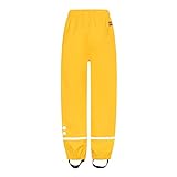 Kabooki Jungen Puck 101-RAIN Pants Regenhose, Gelb (Yellow 225), 152